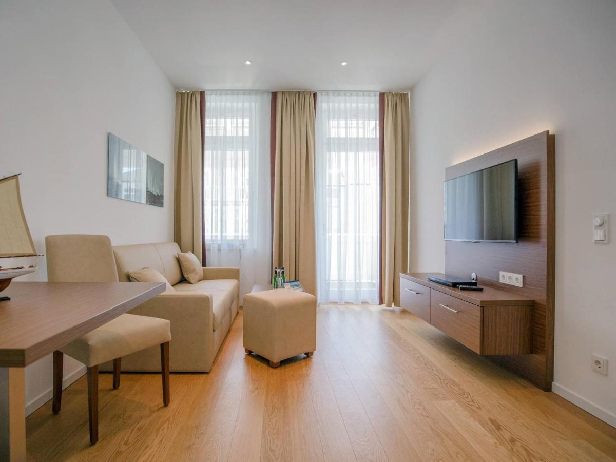 Strandvillen Binz - Appartement mit 1 Schlafzimmer und Balkon SV 004 Exterior foto